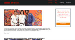 Desktop Screenshot of hiddenjiujitsu.com